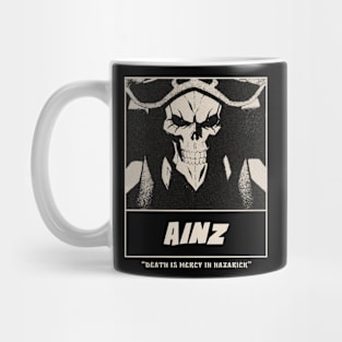 Ainz Gloomy Halftone Fanart Design Mug